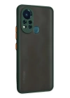BFS  İnfinix Hot 11s Kılıf Montreal Silikon Kapak - Yeşil