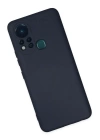 BFS  İnfinix Hot 11s Kılıf Nano içi Kadife Silikon - Lacivert