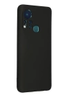 BFS  İnfinix Hot 11s Kılıf Nano içi Kadife Silikon - Siyah