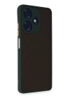 BFS  İnfinix Hot 30 4G Kılıf Montreal Silikon Kapak - Yeşil