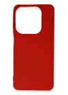 BFS  İnfinix Hot 40i Kılıf First Silikon - Kırmızı