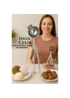 BFS  Inox 4 cm Dondurma Kaşığı - Karpuz Kurabiye Köfte Helva Porsiyonlama