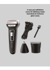 BFS İnsua Erkek Bakım Seti – 3 Başlıklı Şarjlı Tıraş Makinesi, 60 Dakika Kablosuz Kullanım