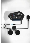BFS İnterkom Intercom Kask Kulaklık Bt22 Bluetooth Motosiklet Kulaklık 5.0 Bluetooth