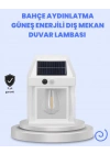 BFS IP65 Su Geçirmez Güneş Paneli Dış Mekan Lamba