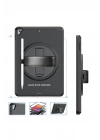BFS iPad 10.2 (7.nesil) Kılıf Hand Strap Tablet Kılıfı - Siyah
