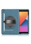 BFS  iPad 10.2 (7.nesil) Kılıf Hand Strap Tablet Kılıfı - Turkuaz