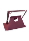 BFS  iPad 10.2 (7.nesil) Kılıf Starling 360 Kalemlikli Tablet Kılıf - Mor