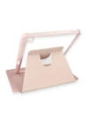 BFS  iPad 10.2 (7.nesil) Kılıf Starling 360 Kalemlikli Tablet Kılıf - Rose Gold