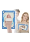 BFS  iPad 10.2 (7.nesil) Kılıf Strap New Tablet Kapak - Mavi