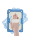 BFS  iPad 10.2 (7.nesil) Kılıf Strap New Tablet Kapak - Mavi