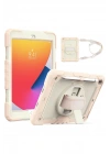 BFS  iPad 10.2 (7.nesil) Kılıf Strap New Tablet Kapak - Pembe