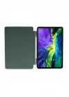 BFS iPad 10.2 (8.nesil) Kılıf Kalemlikli Hugo Tablet Kılıfı - Koyu Yeşil