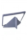 BFS iPad 10.2 (8.nesil) Kılıf Kalemlikli Hugo Tablet Kılıfı - Lila