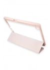 BFS iPad 10.2 (8.nesil) Kılıf Kalemlikli Hugo Tablet Kılıfı - Rose Gold