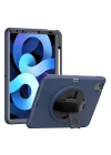 BFS  iPad 2022 10.9 (10.nesil) Kılıf Hand Strap Tablet Kılıfı - Lacivert