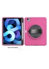 BFS  iPad 2022 10.9 (10.nesil) Kılıf Hand Strap Tablet Kılıfı - Pembe