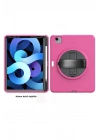 BFS iPad 2022 10.9 (10.nesil) Kılıf Hand Strap Tablet Kılıfı - Pembe