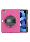 BFS  iPad 2022 10.9 (10.nesil) Kılıf Hand Strap Tablet Kılıfı - Pembe
