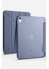 BFS iPad 2022 10.9 (10.nesil) Kılıf Kalemlikli Mars Tablet Kılıfı - Lila