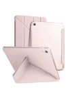 BFS iPad 2022 10.9 (10.nesil) Kılıf Kalemlikli Mars Tablet Kılıfı - Rose Gold