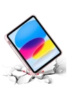 BFS iPad 2022 10.9 (10.nesil) Kılıf Kalemlikli Mars Tablet Kılıfı - Rose Gold
