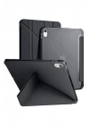 BFS iPad 2022 10.9 (10.nesil) Kılıf Kalemlikli Mars Tablet Kılıfı - Siyah