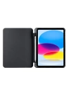 BFS iPad 2022 10.9 (10.nesil) Kılıf Kalemlikli Mars Tablet Kılıfı - Siyah