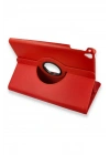 BFS  iPad 4 9.7 Kılıf 360 Tablet Deri Kılıf - Kırmızı