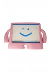 BFS  iPad 4 9.7 Kılıf Karakter Tablet Silikon - Açık Pembe