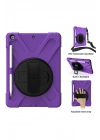 BFS  iPad 5 Air 9.7 Kılıf Amazing Tablet Kapak - Mor