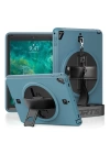BFS  iPad 5 Air 9.7 Kılıf Strap-C Otterbox Tablet Kapak - Mavi