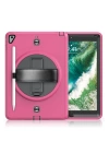 BFS  iPad 5 Air 9.7 Kılıf Strap-C Otterbox Tablet Kapak - Pembe