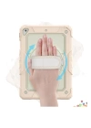 BFS  iPad 5 Air 9.7 Kılıf Strap New Tablet Kapak - Pembe