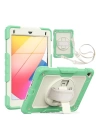 BFS  iPad 5 Air 9.7 Kılıf Strap New Tablet Kapak - Yeşil
