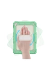 BFS  iPad 5 Air 9.7 Kılıf Strap New Tablet Kapak - Yeşil