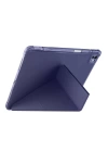 BFS iPad Air 13 (2024) Kılıf Kalemlikli Mars Tablet Kılıfı - Lacivert