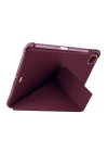 BFS iPad Air 13 (2024) Kılıf Kalemlikli Mars Tablet Kılıfı - Mor