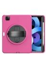 BFS  iPad Pro 11 (2018) Kılıf Hand Strap Tablet Kılıfı - Pembe