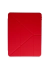 BFS  iPad Pro 11 (2018) Kılıf Kalemlikli Mars Tablet Kılıfı - Kırmızı
