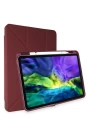 BFS  iPad Pro 11 (2018) Kılıf Kalemlikli Mars Tablet Kılıfı - Mor