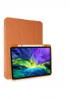 BFS iPad Pro 11 (2018) Kılıf Kalemlikli Mars Tablet Kılıfı - Turuncu