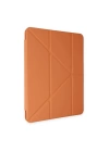 BFS iPad Pro 11 (2018) Kılıf Kalemlikli Mars Tablet Kılıfı - Turuncu