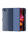 BFS  iPad Pro 11 (2020) Kılıf Tablet Focus Silikon - Lacivert
