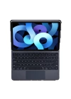 BFS  iPad Pro 11 (2022) Kılıf X7 Magic Manyetik Klavyeli Tablet Kılıfı - Siyah