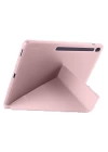 BFS iPad Pro 11 (2024) Kılıf Kalemlikli Hugo Tablet Kılıfı - Rose Gold