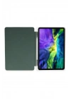 BFS  iPad Pro 11 (2024) Kılıf Kalemlikli Mars Tablet Kılıfı - Koyu Yeşil