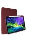 BFS iPad Pro 11 (2024) Kılıf Kalemlikli Mars Tablet Kılıfı - Mor