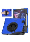 BFS  iPad Pro 12.9 (2020) Kılıf Amazing Tablet Kapak - Mavi