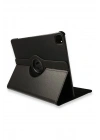 BFS  iPad Pro 12.9 (2021) Kılıf 360 Tablet Deri Kılıf - Siyah